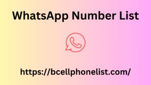 WhatsApp Number List