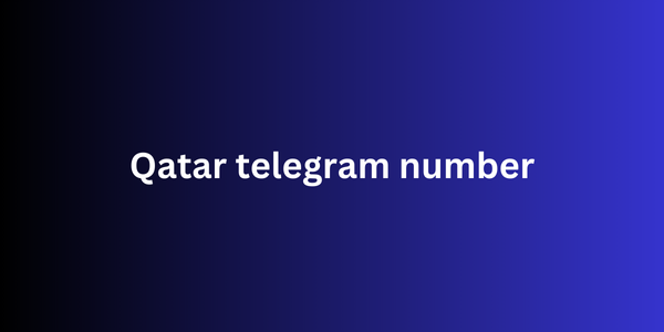 Qatar Telegram Number