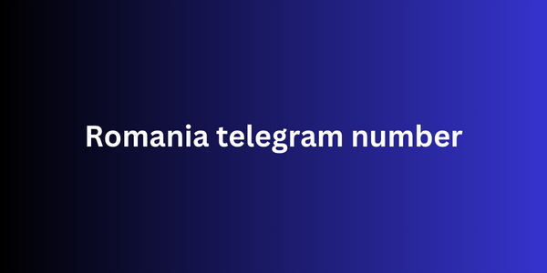 Romania telegram number