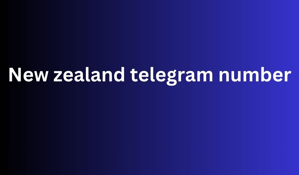 New zealand telegram number